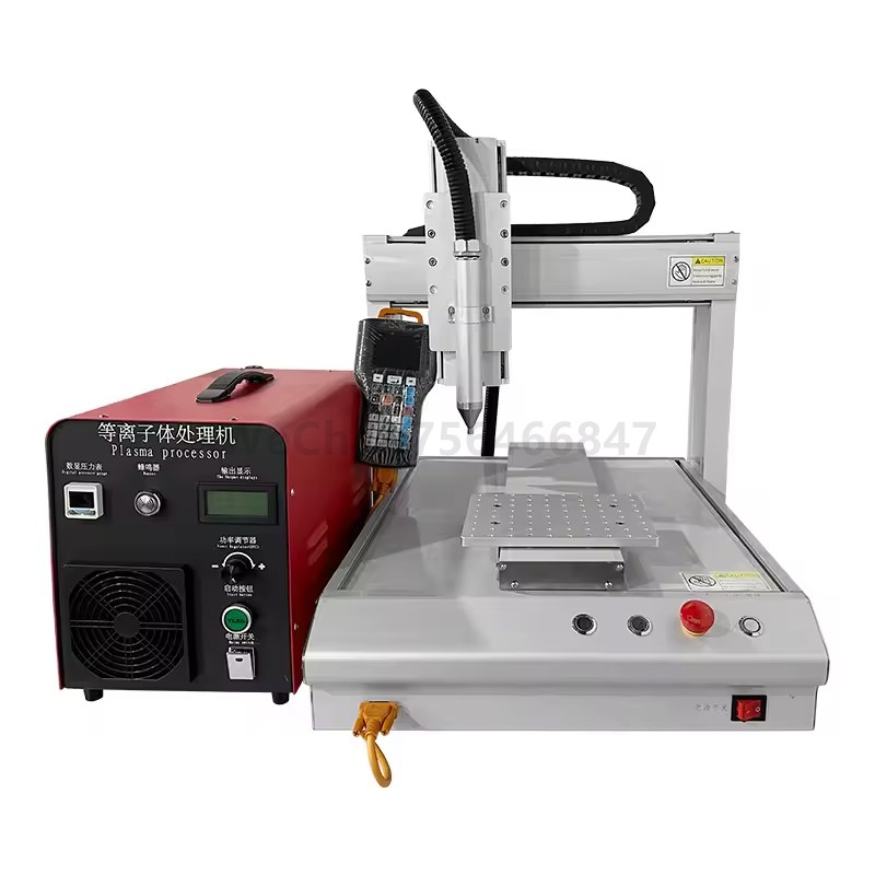 Single station direct injection plasma cleaning machine