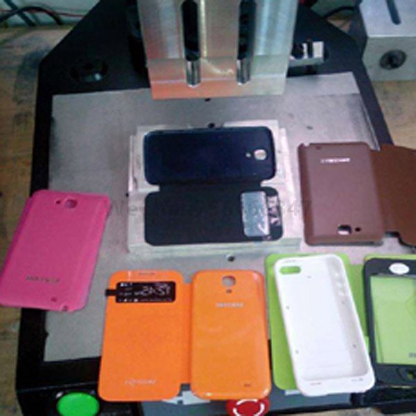 Mobile phone leather case ultrasonic welding machine