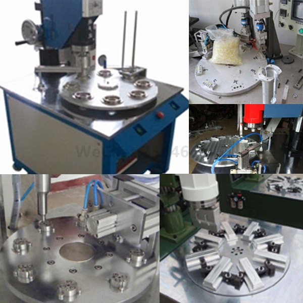 Automatic turntable ultrasonic welding machine