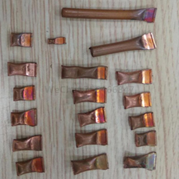 Vacuum copper tube ultrasonic sealing and cutting machine