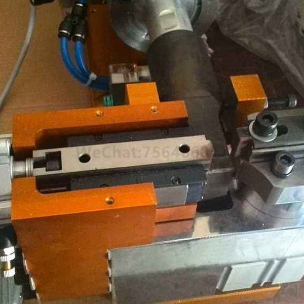 Metal braided wire ultrasonic welding machine