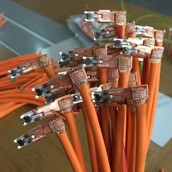 Copper wire copper sheet ultrasonic metal spot welding mechanical equipment