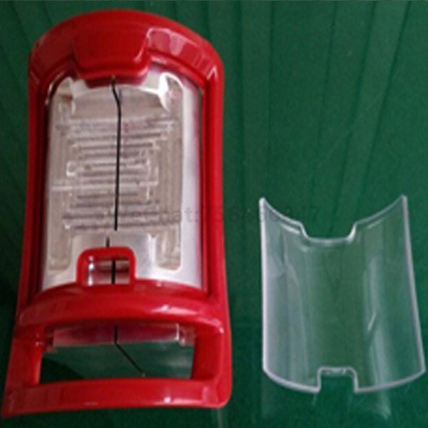 Transparent lens ultrasonic welding mold