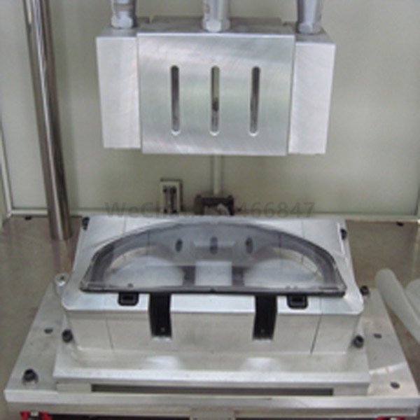 Transparent display window ultrasonic mold