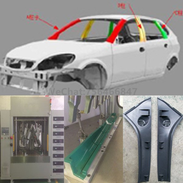 Automobile a-pillar ultrasonic welding machine