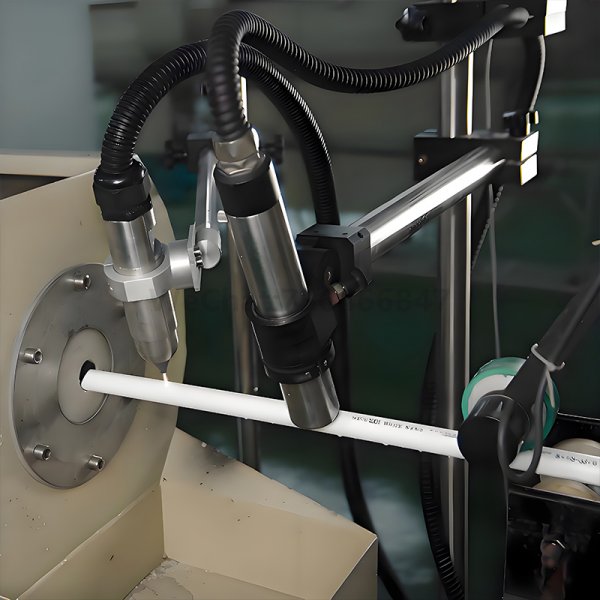 Plasma surface activation cleaning treatment for pipes and wires