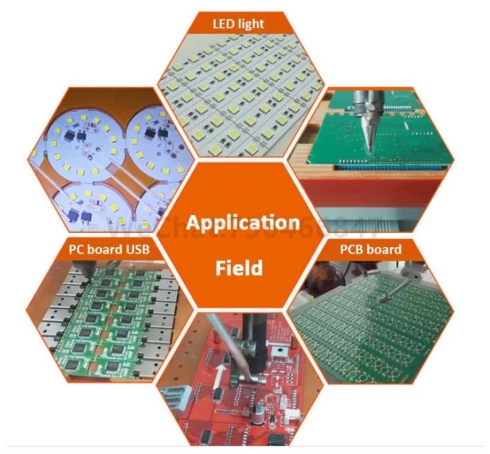 Desktop automatic 4 axis dip soldering robot