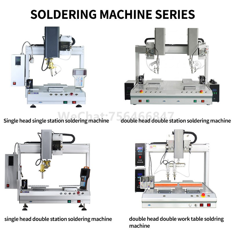 Desktop automatic 4 axis dip soldering robot