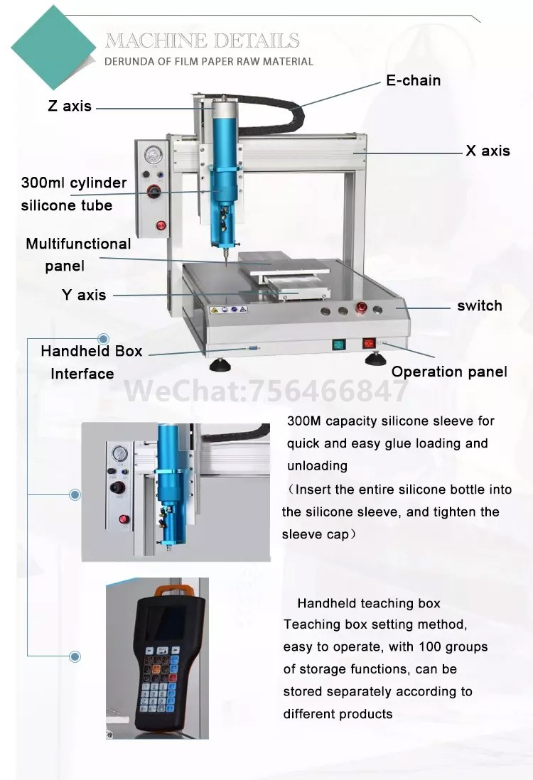 High pressure automatic silicone dispenser high quality dispenser glue automatic