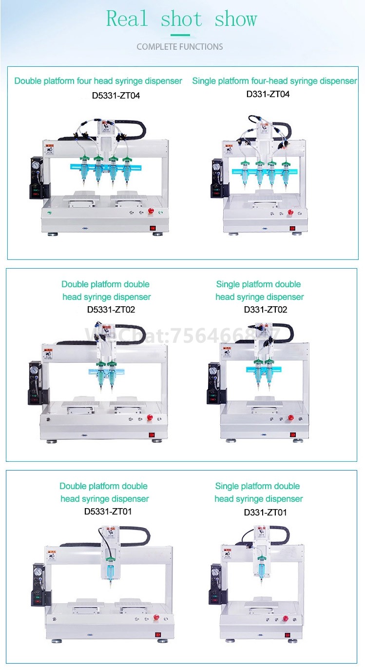 Automatic dispensing machine desktop glue dispensing robot