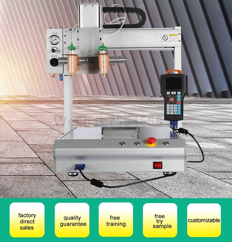 Double head dispensing machine automatic glue dispensing machine