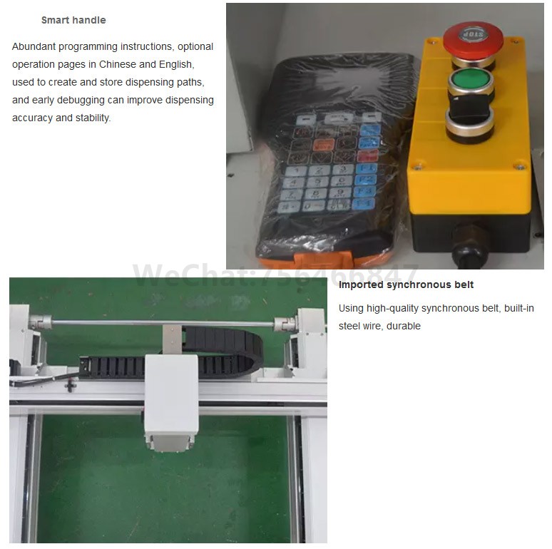 Linear gantry three-axis dispensing machine module