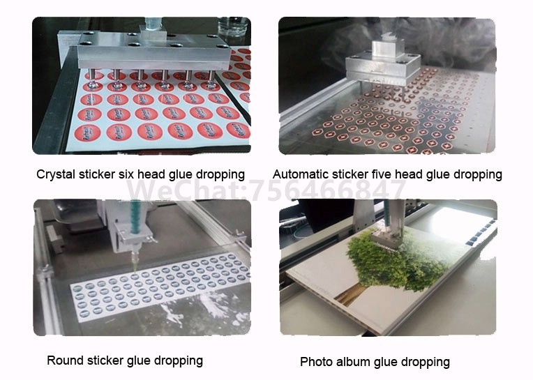 Floor type 2 components glue dispensing machine