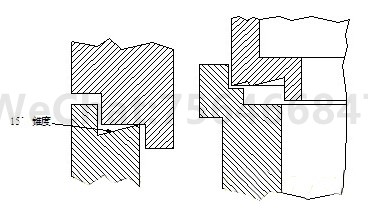 典型的超声紧压焊接结构