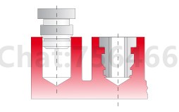 超声波塑料焊接的应用举例嵌入金属零件