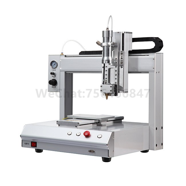 Máy pha chế keo tự động 3 trục để bàn với độ chính xác cao