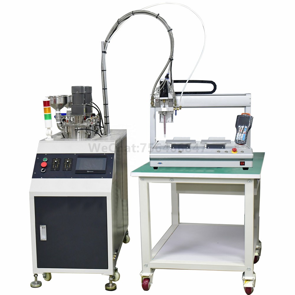 two-component AB automatic glue filling machine
