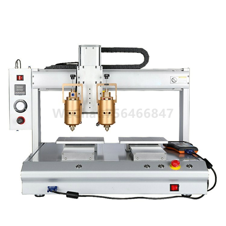 Two Platform Woring Area 4 Axis automatic desktop dispensing machine gule dispenser automatic
