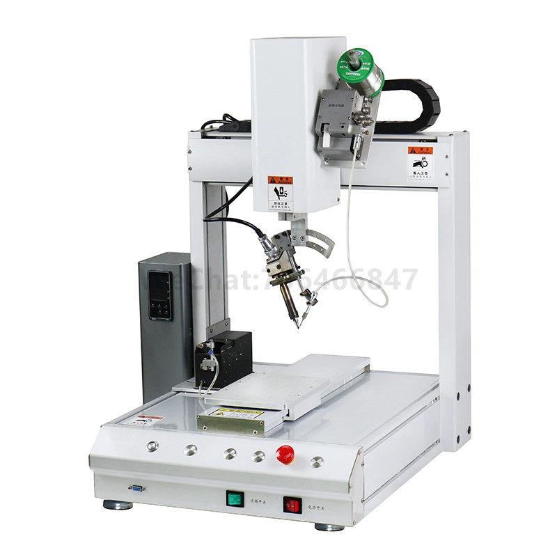 Single head single station automatic soldering machine
