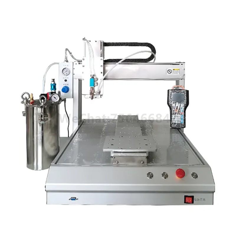Single head single station automatic dispensing machine with stainless steel pressure bucket