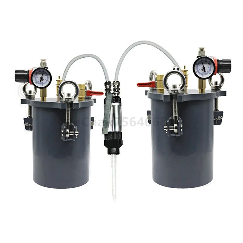 Two component AB glue manual dispensing machine