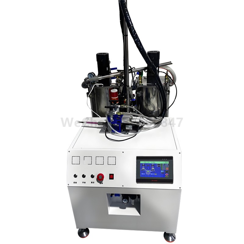 Máy chiết keo bán tự động cầm tay thùng áp suất đôi bằng thép không gỉ