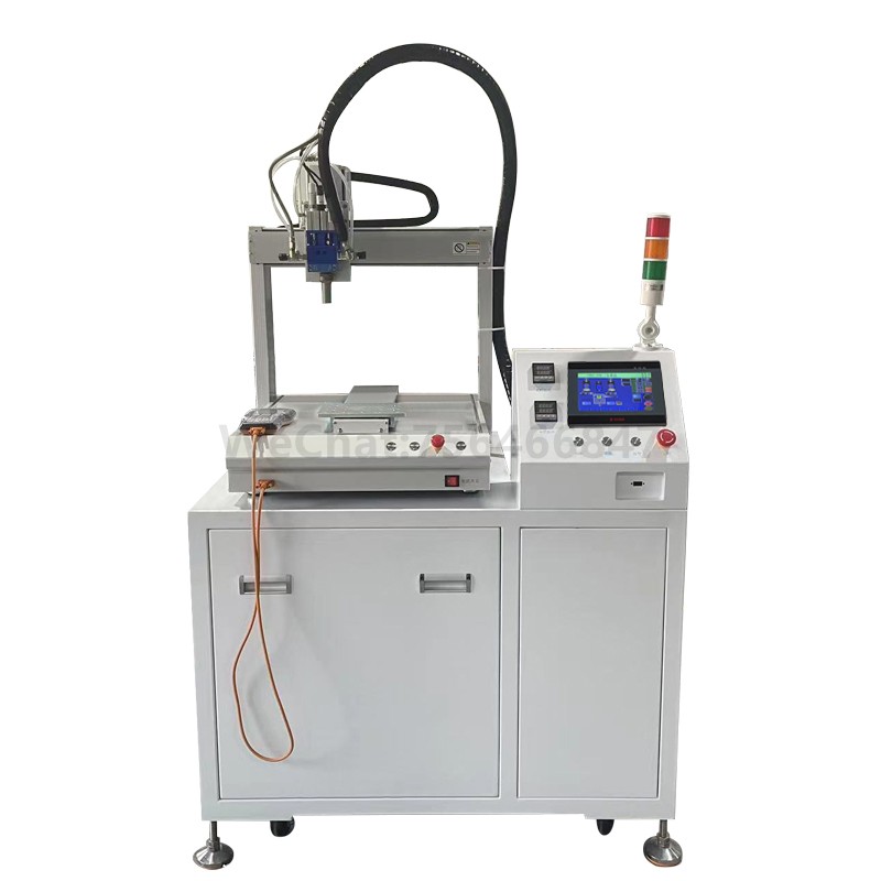 Single-station desktop automatic glue filling machine