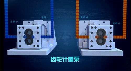灌胶机设备配置泵体之齿轮泵图示