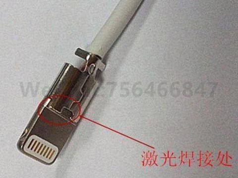 激光焊接机在手机USB数据线中的应用