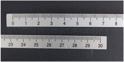 激光打标机钢卷尺刻度激光雕刻工艺制作应用