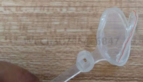 二维码标识追溯脚环超声波焊接机焊接样品