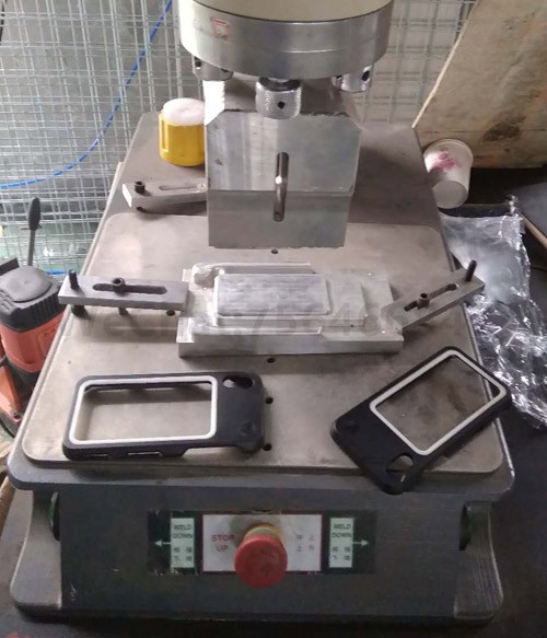 手机壳边框装饰条超声波焊接