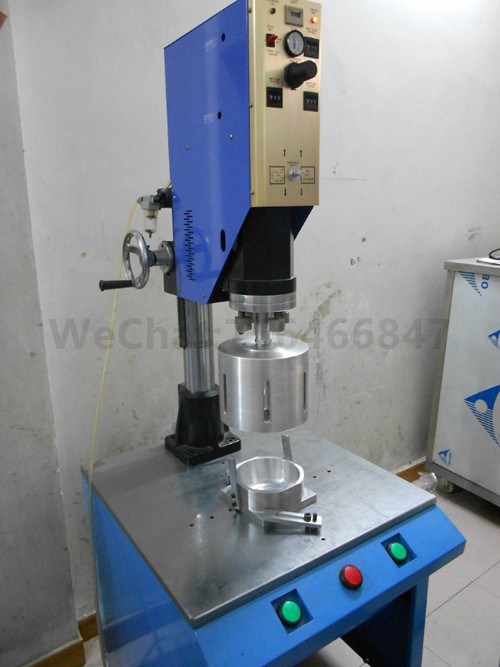 ps花瓶装饰瓶塑料底盖超声波焊接机机器