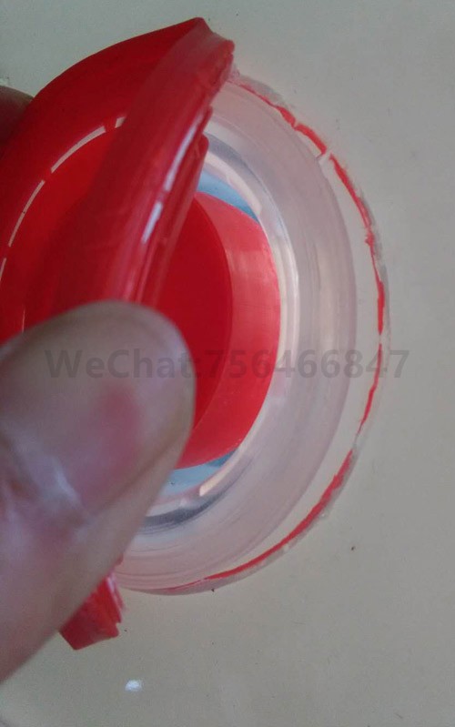 机油桶拉嘴盖密封超声波热熔机样品