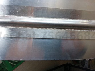 铝波纹管超声波金属滚焊机样品