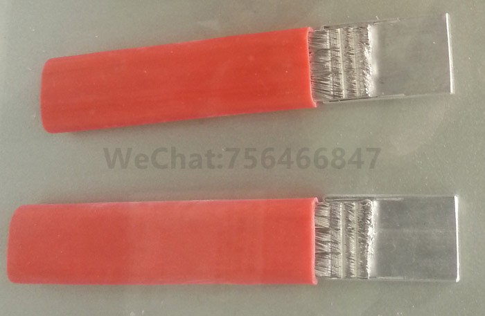 铝线铝片超声波金属点焊接机样品