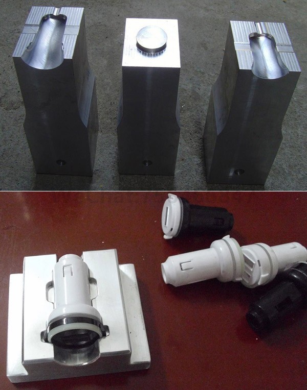 车充点烟器壳热压超声波模具