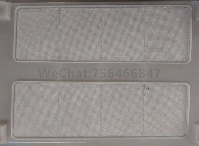 无纺布与塑料件超声波焊接样品