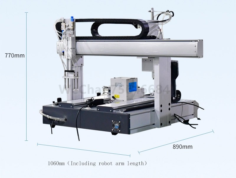 3 Axis automatic desktop robot screw driver